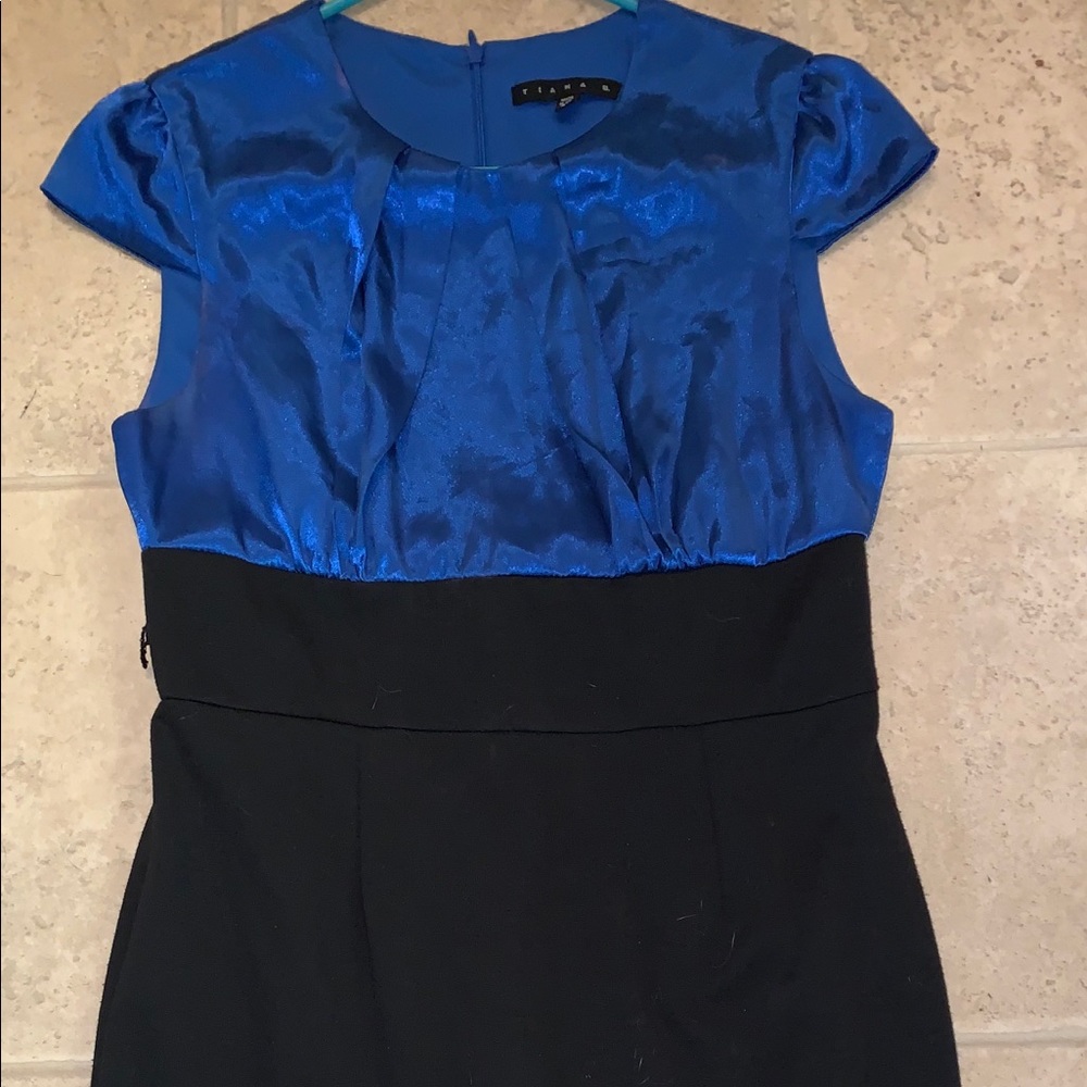 Black and Blue Dress